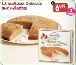 Maximo Jacquotman Le moelleux Creusoïs aux noisettes offre