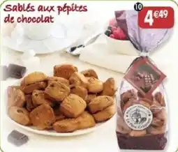 Maximo Le Pere Croquant Sablés aux pépites de chocolat offre