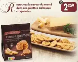 Maximo Petites galettes au Comté AOP offre