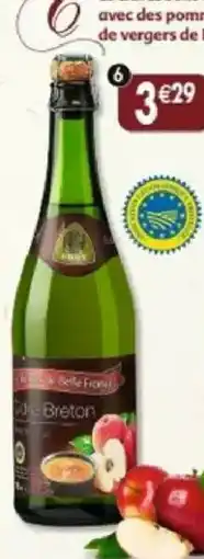 Maximo Cidre Breton offre