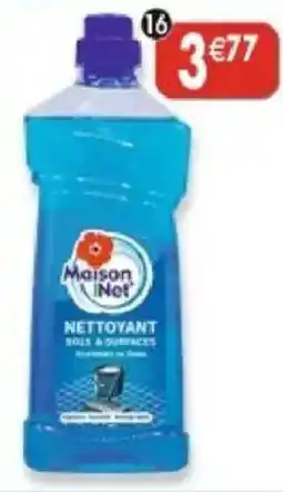 Maximo Maison Net NETTOYANT SOLS & SURFACES offre