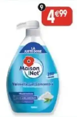 Maximo Maison Net Vaisselle Gel Concentré offre