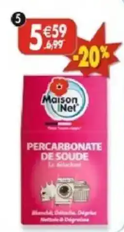 Maximo Maison Net PERCARBONATE DE SOUDE offre