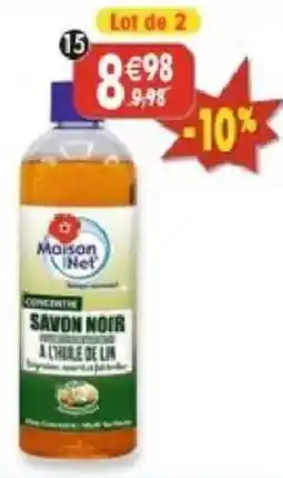 Maximo Maison Net Savon noir offre
