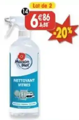 Maximo Maison Net NETTOYANT VITRES offre