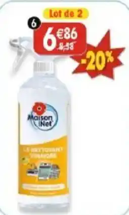 Maximo Maison Net LE NETTOYANT VINAIGRE offre