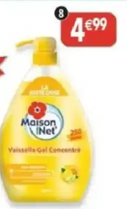Maximo Maison Net Vaisselle Gel Concentré offre