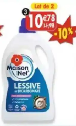 Maximo Maison Net Lessive au bicarbonate offre