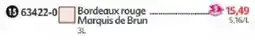 Maximo Marquis de Brun Bordeaux rouge offre