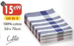 Maximo Calitex torchons offre