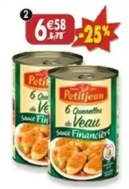 Maximo Petitjean Quenelles de Veau offre
