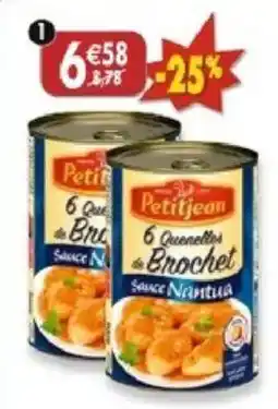 Maximo Petitjean 6 Quenelles de Brochet offre
