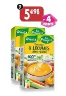 Maximo Knorr & La Poligère Soupe 8 Légumes Crème Fraîche offre