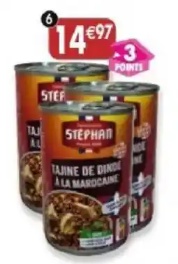 Maximo STEPHAN Tajine de dinde à la marocaine offre