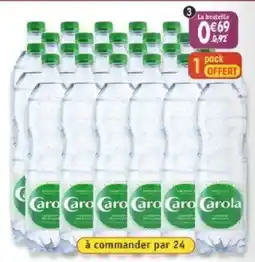 Maximo Carola Eau minérale offre