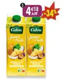 Maximo Cidou Jus d'Ananas Coco Passion offre
