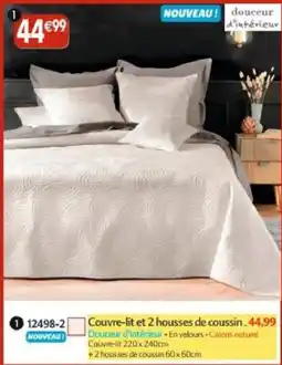 Maximo douceur d'intérieur Couvre-lit et 2 housses de coussin offre