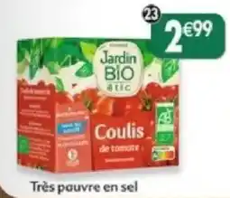 Maximo Jardin Bio Coulis de tomate offre