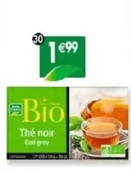 Maximo La Colline Bio Thé noir Earl grey offre