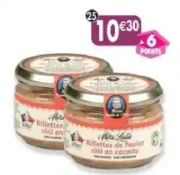 Maximo Mère Lalie Rillettes de Poulet rôti en cocotte offre