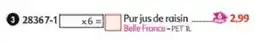 Maximo Belle France Pur jus de raisin offre