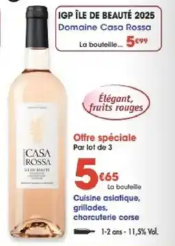Maximo Casa Rossa IGP Île de Beauté offre