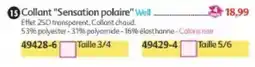 Maximo Well Collant "Sensation polaire" offre