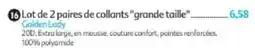 Maximo Golden Lady collants offre