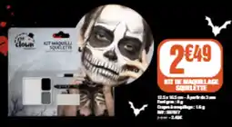 La Foir'Fouille The Clown Kit maquillage squelette offre