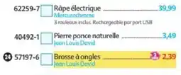 Maximo Jean Louis David Brosse à ongles offre