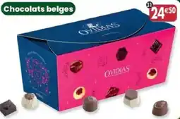 Maximo OVIDIAS Chocolats belges offre
