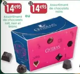 Maximo OVIDIAS Assortiment de chocolats offre