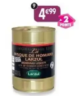 Maximo Larzul Bisque de homard offre