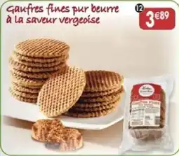 Maximo Keller Gaufres fines pur beurre offre