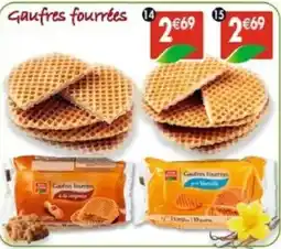 Maximo Gaufres fourrées offre