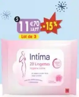 Maximo Intima Lingettes offre