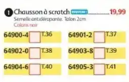 Maximo Chausson à scratch offre