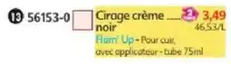 Maximo Flam' Up Cirage crème noir offre