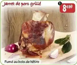 Maximo Jarret de porc grillé offre