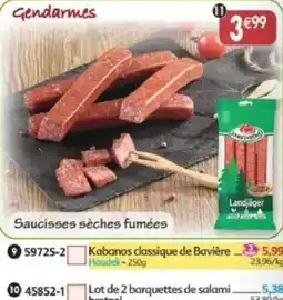 Maximo Gendarmes Landjäger offre