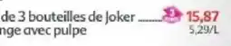 Maximo Joker Jus d'orange avec pulpe offre
