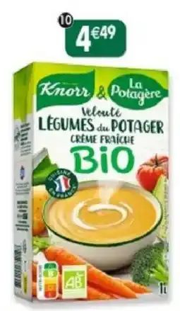 Maximo Knorr & La Potagère Velouté Légumes du Potager Crème Fraîche Bio offre
