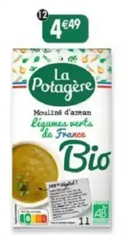 Maximo La Potagère Mouliné d'antan Légumes verts de France Bio offre