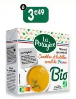 Maximo La Potagère Carottes et lentilles offre
