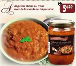 Maximo Delices de Belle Ferrat Aubergines cuisinées offre