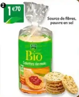 Maximo BIO Galettes de maïs offre