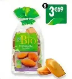 Maximo BIO Madeleines offre