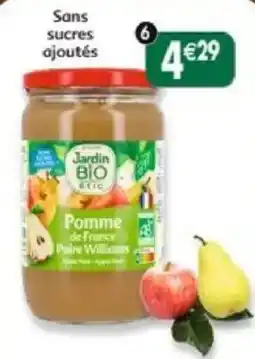 Maximo Jardin BIO étic Pomme de France offre