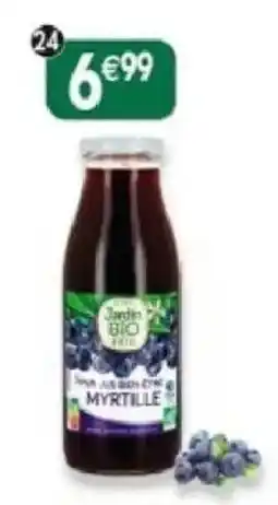 Maximo Jardin Bio Série Jus Bio Épice Myrtille offre
