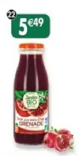 Maximo Jardin BIO Jus de grenade offre
